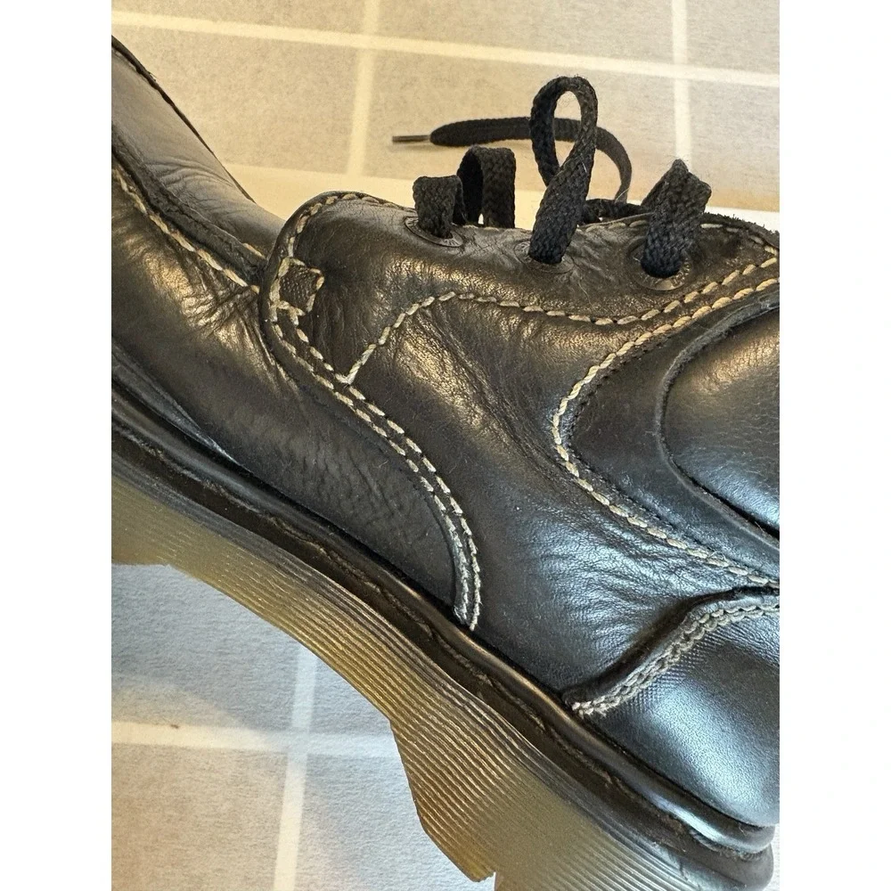 Vintage 90s Moc Toe AirWair Dr Martens MIE work shoes England Heritage Docs EU39